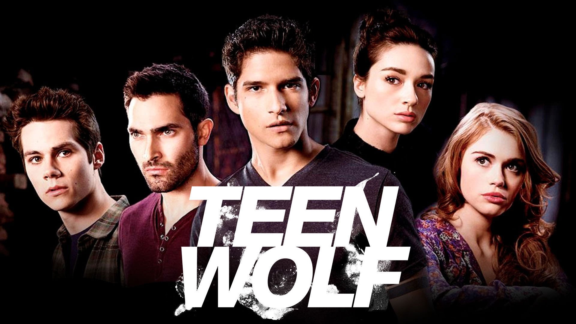 شخصیت های اصلی سریال Teen Wolf روی پوستر آن