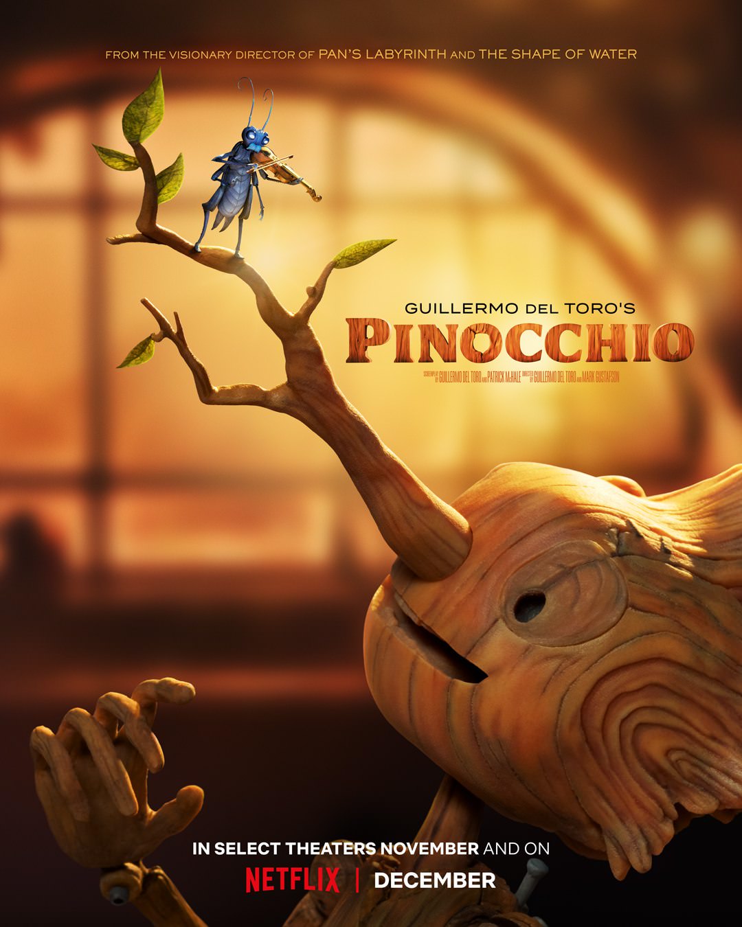 اولین پوستر انیمیشن Pinocchio 