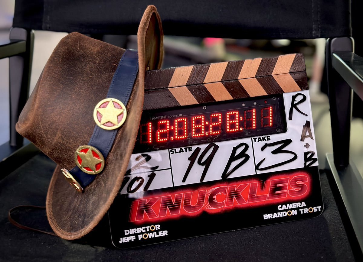 کلاکت اولین روز فیلمبرداری سریال Knuckles دنیای سونیک