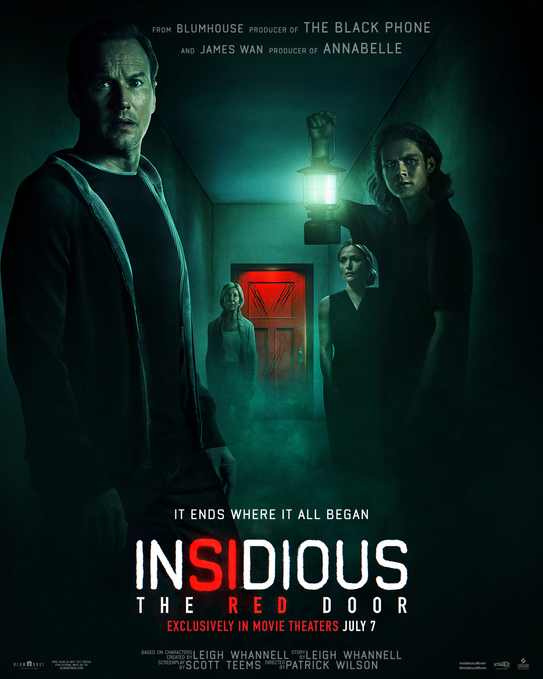 پوستر تازه فیلم ترسناک Insidious: The Red Door 