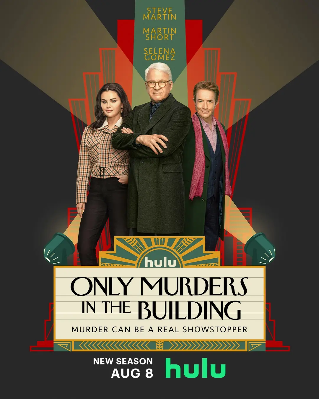 نخستین پوستر فصل سوم سریال Only Murders in the Building