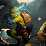 آمادگی برادران لاک‌پشت برای ورود به نیویورک در پوستر انیمیشن TMNT: Mutant Mayhem