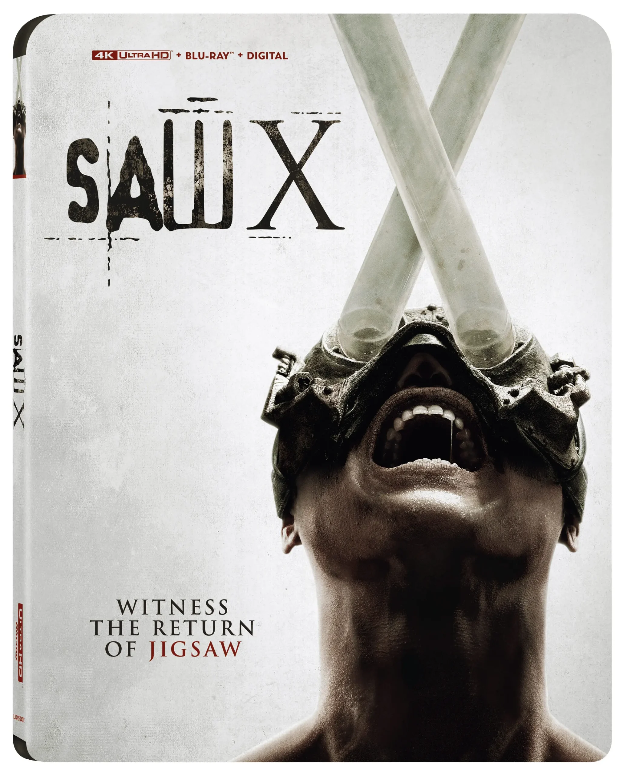 تصویر روی جلد نسخه بلوری فیلم Saw X